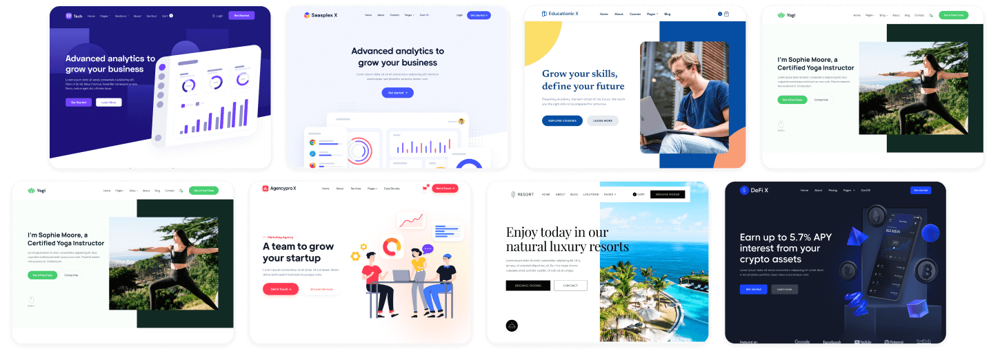 Farmer X - Banner Webflow Templates - Farm Webflow Template | BRIX Templates